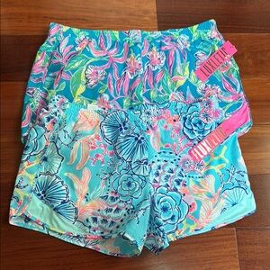 2 pair of Lilly Pulitzer Women's Luxletic runaround shorts - new with tags